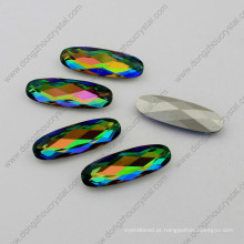 Rainbow Rhinestone Point Back para Design de Vestuário